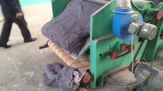 Чесальная машина для переработки отходов тканей мод.QT400-2