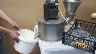 Измельчение картошки на универсальном измельчителе ИУ-313