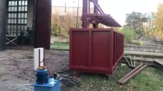 Ванна для антисептирования древесины с автоматическим управлением86