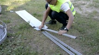 Резервуар разборный, вертикальный РРВ. Реплика нашего заказчика