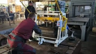 Испытание новой матрицы. Вибропресс Formanta мини для изготовления блоков