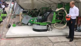 DBS-820-4H four disc grinding machine demo