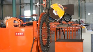 Станок для сварки колец из арматуры обечаек для круглых каркасов WY32