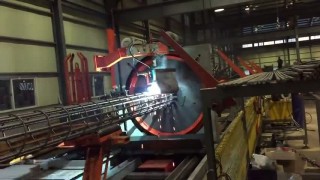 Станок для сварки каркасов буронабивных свай HLZ1500B-12