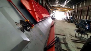 Правильно-гибочный станок TJK WG16F-1(диаметр 6-16mm) у покупателя в Ю.Кореи