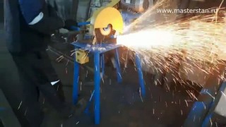 Дисковый абразивно отрезной станок по металлу