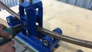 трубогиб уДачный для профильных труб