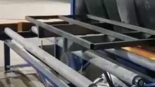 Дробеметная установка для листа и профилей 