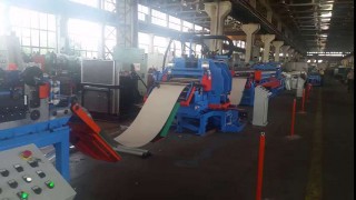 Автоматическая линия для производства вентилируемых фасадных кассет типа К100 (В наличии 2 линии)