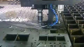 Портальный сверлильный станок с плазменной резкой