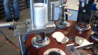 оборудование для розлива и запайки в пластиковые стаканы 