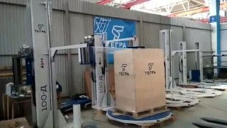 Паллетообмотчик СТО-Д с верхним прижимом