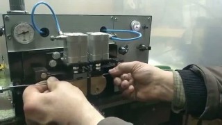 Аппарат стыковой сварки в потоке. Сварка ленточных пил, полосы, проволоки.