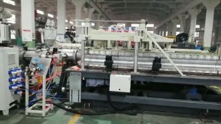 Линия+для ПЭ трубы/Экструзионная линия для производства гофротрубы/Новая линия для гофротрубы ПЭ56