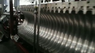 Высокоскоростной Двухслойный гофрированный пластик ПНД экструзия ПВХ линия для канализации/Оборудование для производства