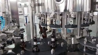 14-12-4 beer glass filling/линия для розлива в бутылки