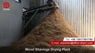 Производственная линия для сушки древесной стружки в Тунисе