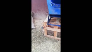 Измельчение сена