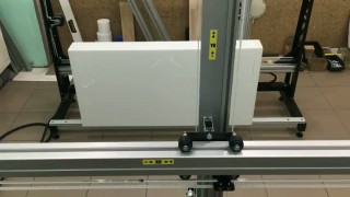 Резка панелей сегмента купольного дома