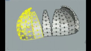 Результат резки одного сегмента купольного дома