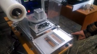 ЗАПАЙЩИК ЛОТКОВ, АППАРАТ ЗАПАЙКИ КОНТЕЙНЕРОВ ПЛЁНКОЙ, ОБОРУДОВАНИЕ УПАКОВКИ В СРЕДЕ ГАЗА ВЕГА-1-200