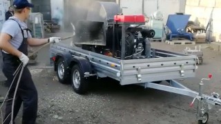 Роторная дробилка древесины BX800 (бензо)