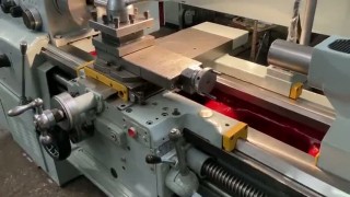 Токарный Станок 16К20 после Ремонта! Результаты проточки 0.005 на 230мм