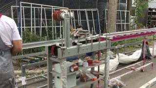 Станок для нанесения защитной пленки без подрезки(прикаточный станок)