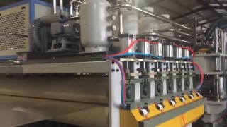 Запуск линии сотового поликарбоната, Китай