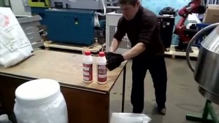 Смеситель химии, гранул, полимеров