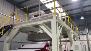 Запуск линии нетканого полотна Мельтблаун (MeltBlown) (3)