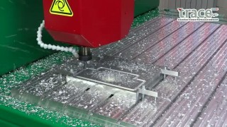 Скоростное фрезерование Д16Т на фрезерном станке с ЧПУ для металла ТМ26 1209