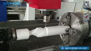 Многофункциональный ATC 4 оси фрезерный станок с поворотным вращательным механизмом