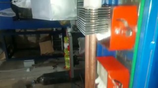 Станок для набивки пластин радиаторов и конвекторов.