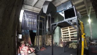 Дозатор для древесного угля - сборка