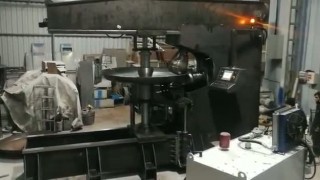 Пресс для производства днищ/ фланжировочный пресс2