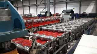 Линию производства металлочерепицы, 2012 года