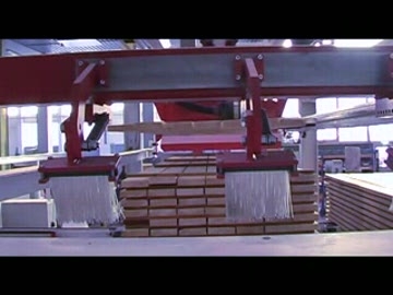 Линия для производства паркета и многослойных панелей.