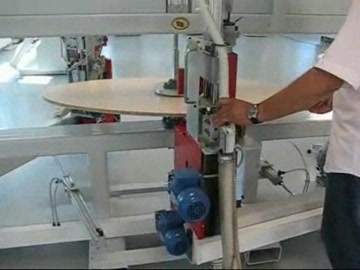 Кромкооблицовочный станок для криволинейных кромок T-AE 221