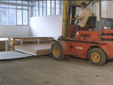 Система складирования ДСтП Holzher