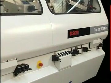 Тяжелый четырёхсторонний продольно фрезерный станок для домостроения Topset Master