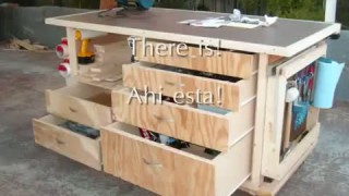 Передвижной рабочий стол