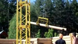 Работа крана КСРМ-500 краос