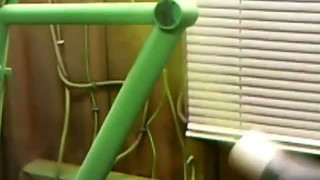 Нанесение порошкового покрытия на велораму