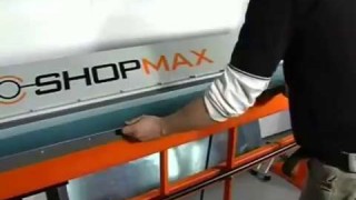 Демонстрация работы листогиба Tapco Shopmax