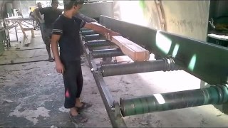 ДК 160 в работе распиловка лафета