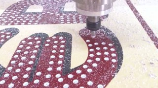 Сверление отверстий под светодиоды в Харькове