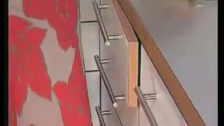 SPACE CORNER with SYNCROMOTION - Kitchen utensils-Knife application in the Preparation zone