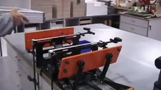 Blum's BOXFIX assembly device supports pull-out systems assembly for TANDEMBOX and METABOX