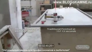 Армирование столешницы из камня. Эксперимент